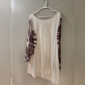 We the free tiedye tunic sweater.